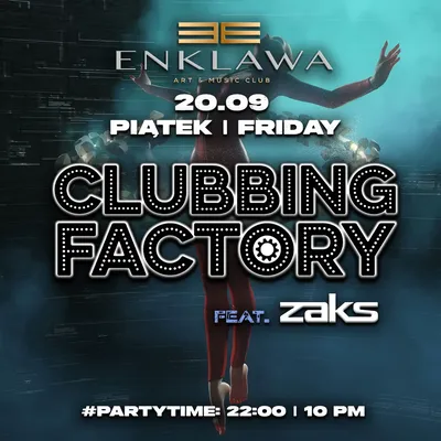 Klubowa Warszawa w piątek | 20.09  Klubowa Warszawa w piątek | 20.09