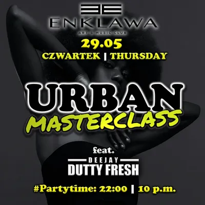 URBAN MASTERCLASS - Latino & R'n'B URBAN MASTERCLASS - Latino & R'n'B